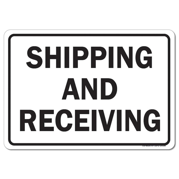 OSHA, 3.5" Height, Decal, 5" x 3.5", Landscape, PK10, Shipping Receiving 2